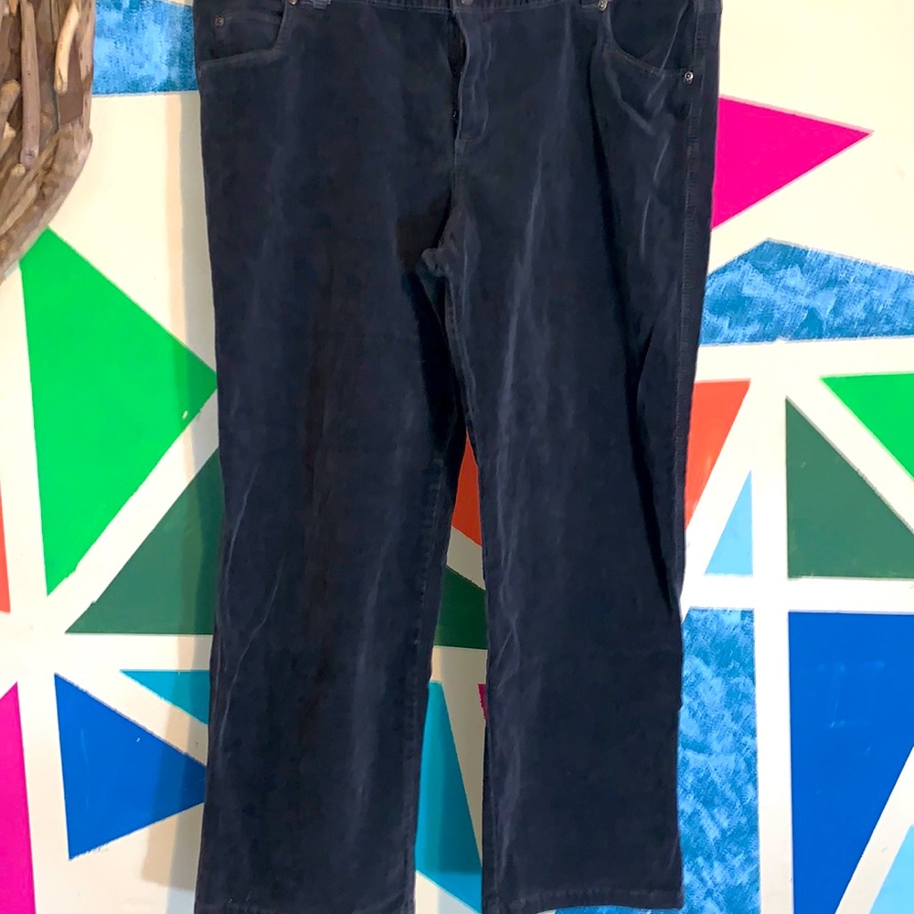 Graphite colored corduroy pants by WOOLRICH